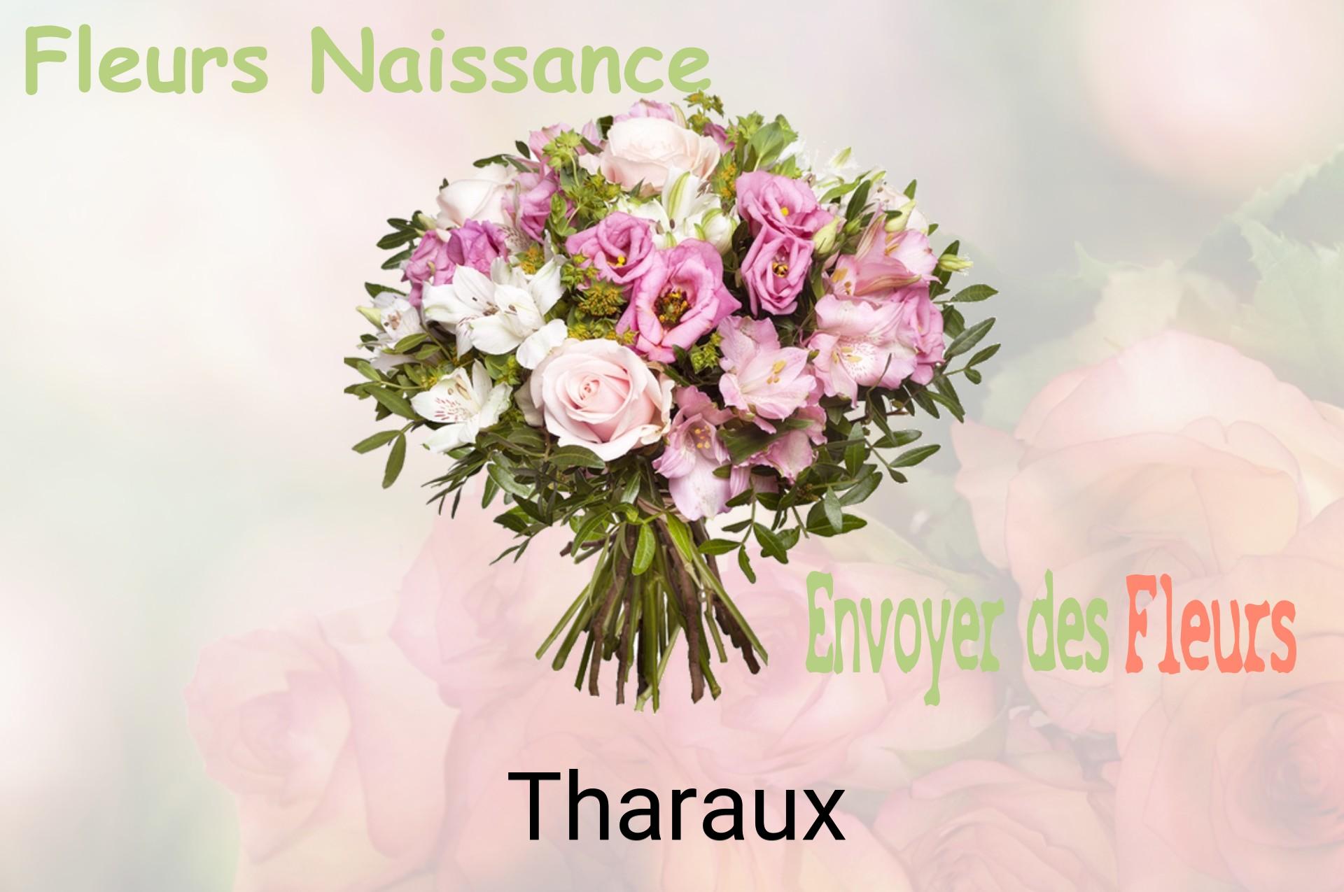 Bouquet de fleurs de naissance livré à Tharaux